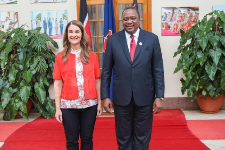 Kenyans on Twitter Send Message to Melinda Gates as She Meets Uhuru in Nairobi