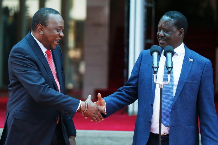 Uhuru, Raila Invited to the US to Speak About their Handshake