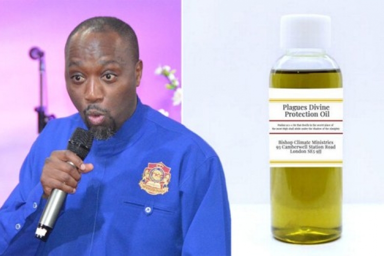 UK-Based Kenyan Preacher Under Probe for Selling Covid-19 ‘Protection Oil’ for £91