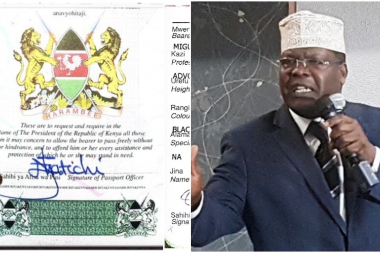 Miguna Miguna Gets Back His Kenyan Passport Confiscated by Immigration Officers in 2018