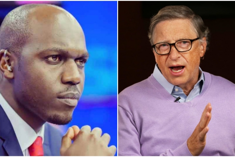 Kenyans Online Wowed After Larry Madowo Interviews Bill Gates