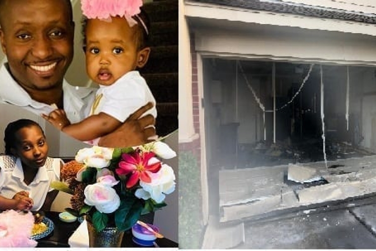 Kenyan Family's House in Houston, Texas Burned Down [PHOTOS]