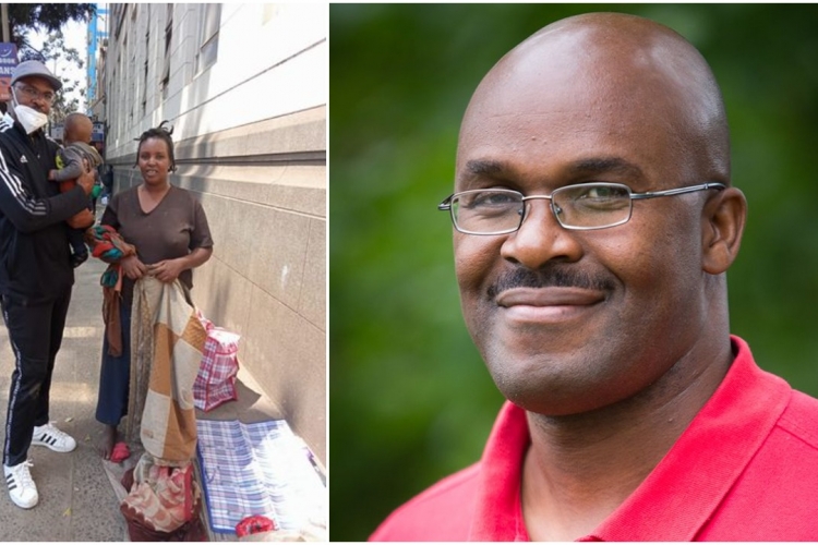 US-Based Kenyan Football Coach Rescues Homeless Mother of Eight from Nairobi Streets 