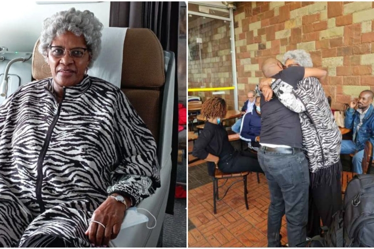 Joy as Kenyan Woman Returns from the US, Reunites with Son After 23 Years of Separation 