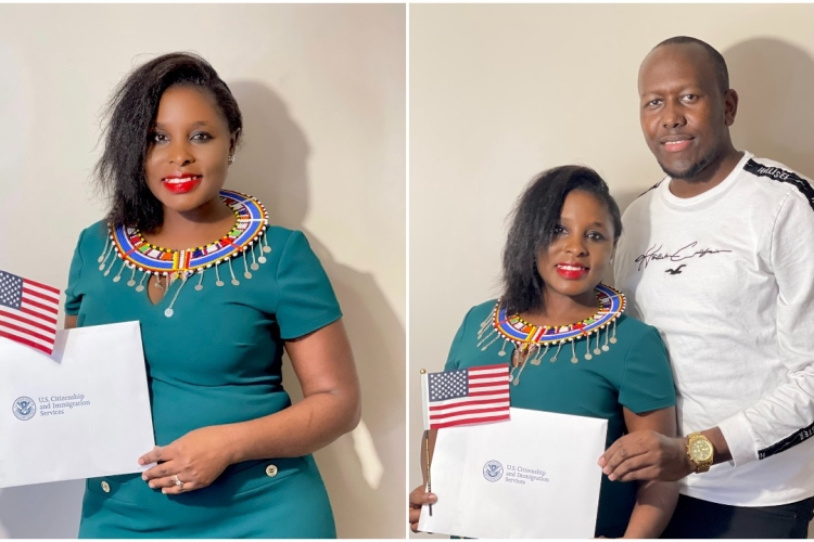 Former Kenyan Radio Presenter Evelyne Nashipae Acquires US Citizenship 