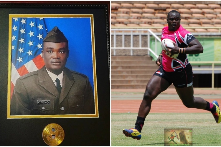 Former Kenyan Rugby Star Horace Otieno Joins the US Army  