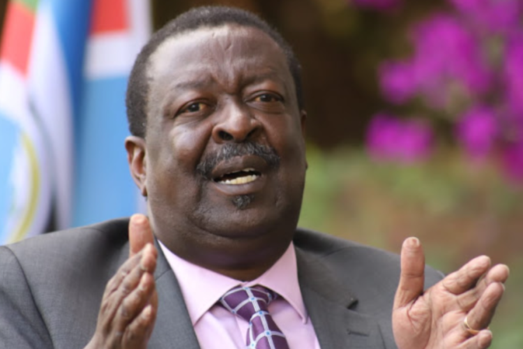 Raila 10 Million Signature Drive an Exercise in Futility, Says Musalia Mudavadi