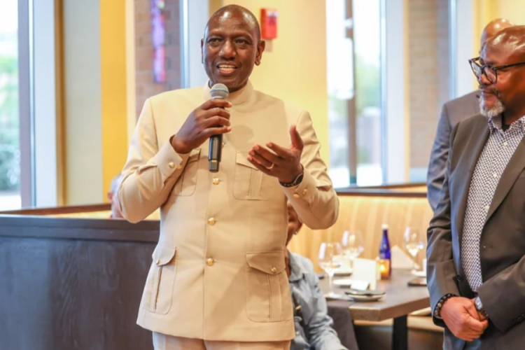 Kenyan Running Successful Restaurant Chain in the US Impresses Ruto