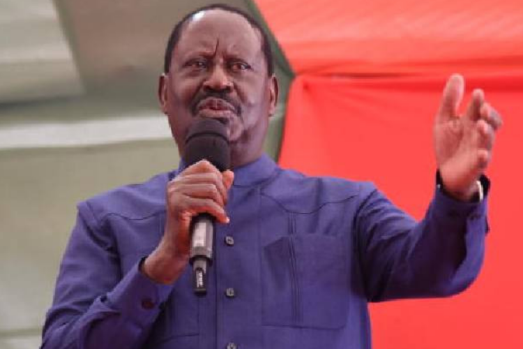 Raila Hints at Bakcing Kalonzo for the Presidency in 2027