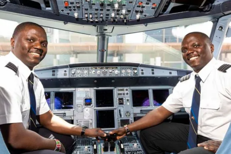 Brothers in Flight: Kenyan Pilots Alex and Alan Soar High with the Same US Airline